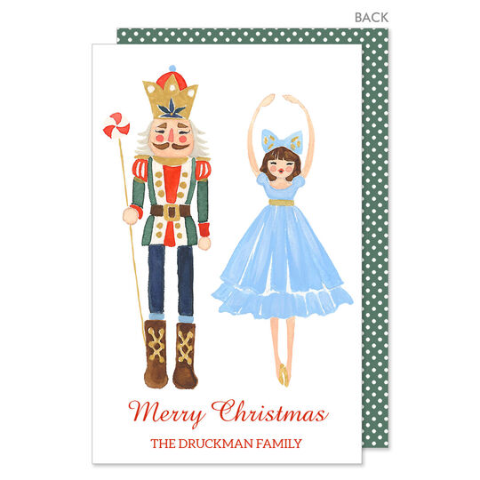 Nutcracker and Clara Flat Gift Enclosures